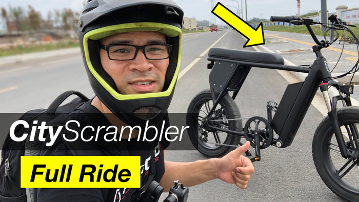 CS - Ride Video (52V/19.2Ah Pack Range Test)
