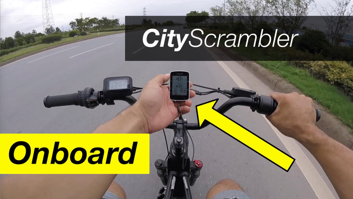 Juiced CityScrambler - First Onboard Ride! (Bonus Footage)